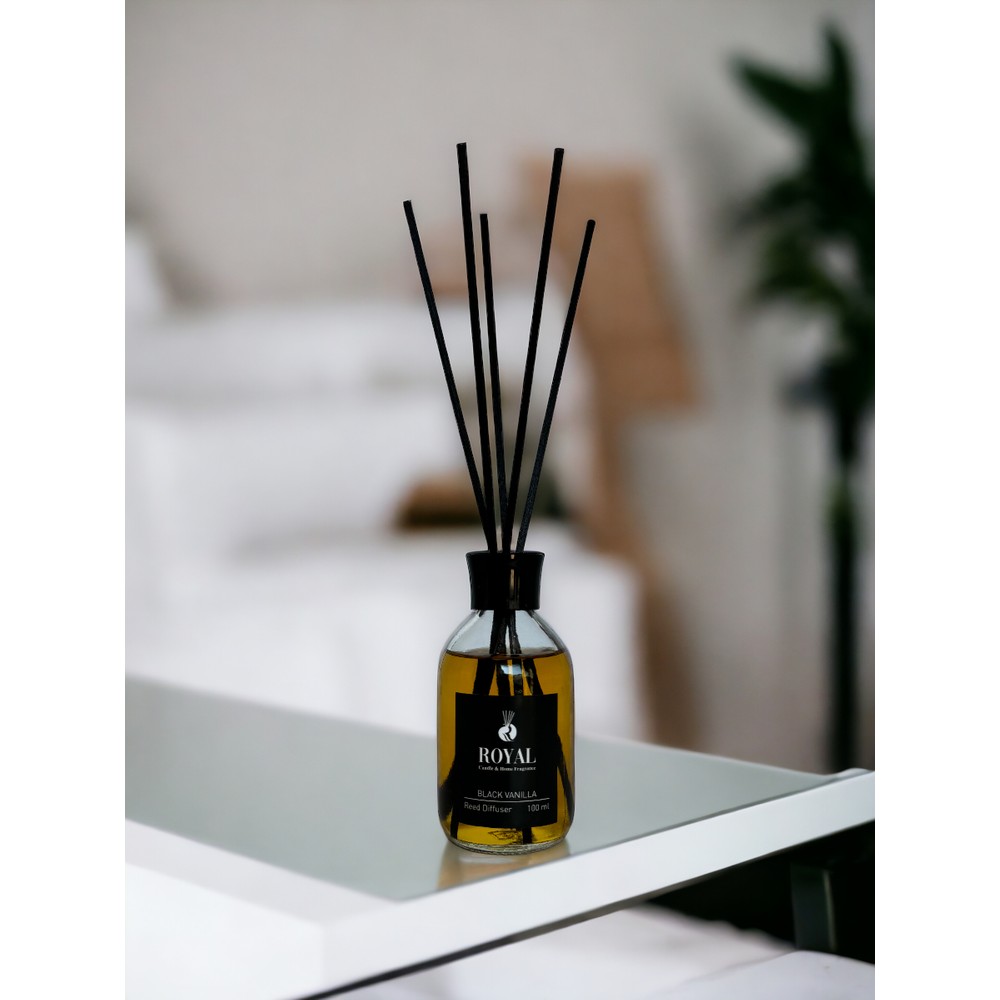 Royal Mum Black Vanilya Çubuklu Oda Kokusu 100 ml  Koku ve Uzun Süreli Etki