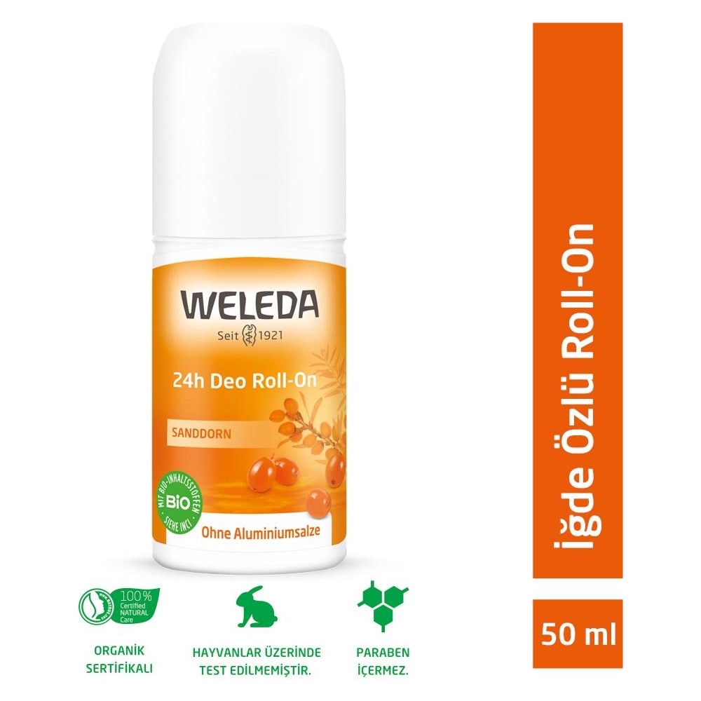 Weleda Yabani Iğde Özlü Doğal Roll-On Deodorant 50 ml