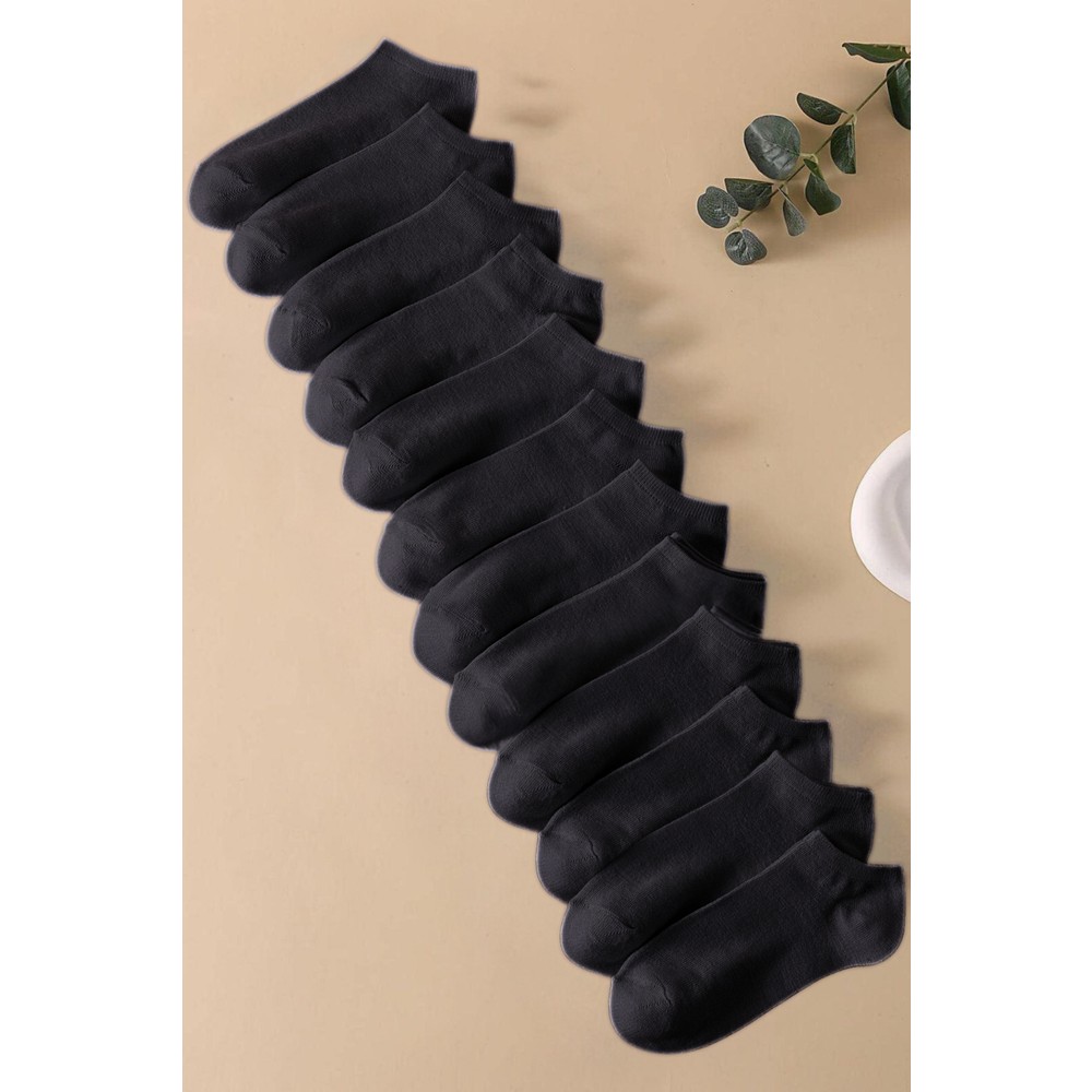 Katia & Bony Unisex 12'li Basic Step Çorap Lacivert