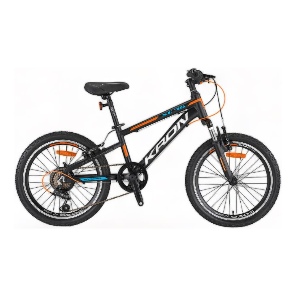 Kron Xc 75 - 20 Mtb - 11 - 7 Vites - V.b. - Mat Siyah-Turuncu/mavi