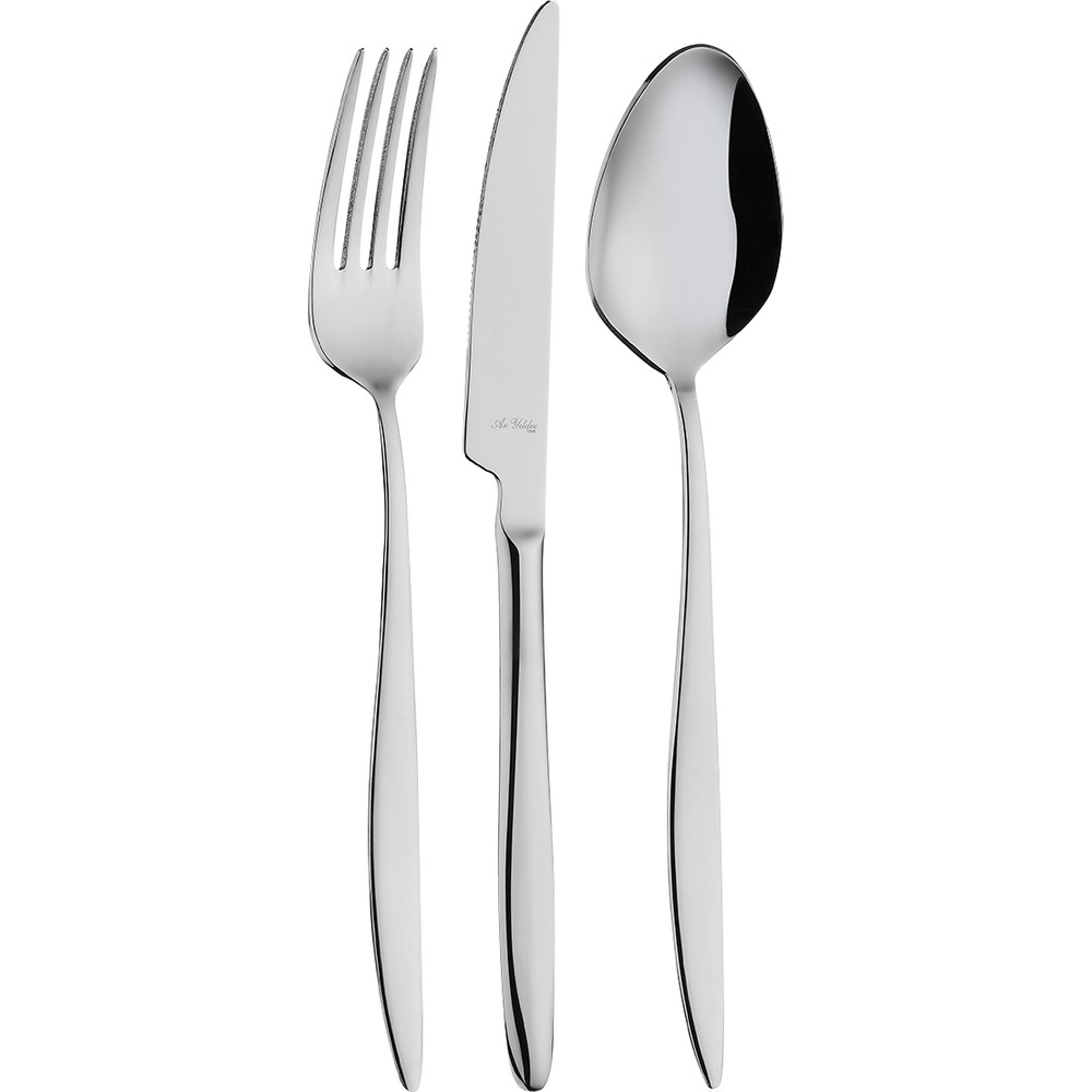 Aryıldız Elegant Krom 84 Parça 12 Kişilik Çatal Kaşık Bıçak Takımı