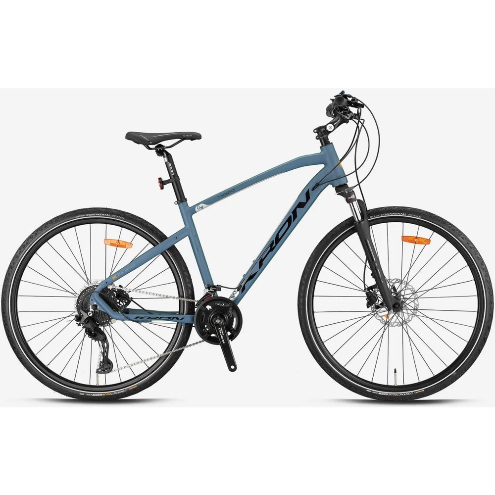 Kron Tx 500 28''cıty - 18'' - 20VİTES H.dısc Mat Gri-Siyah-Turuncu