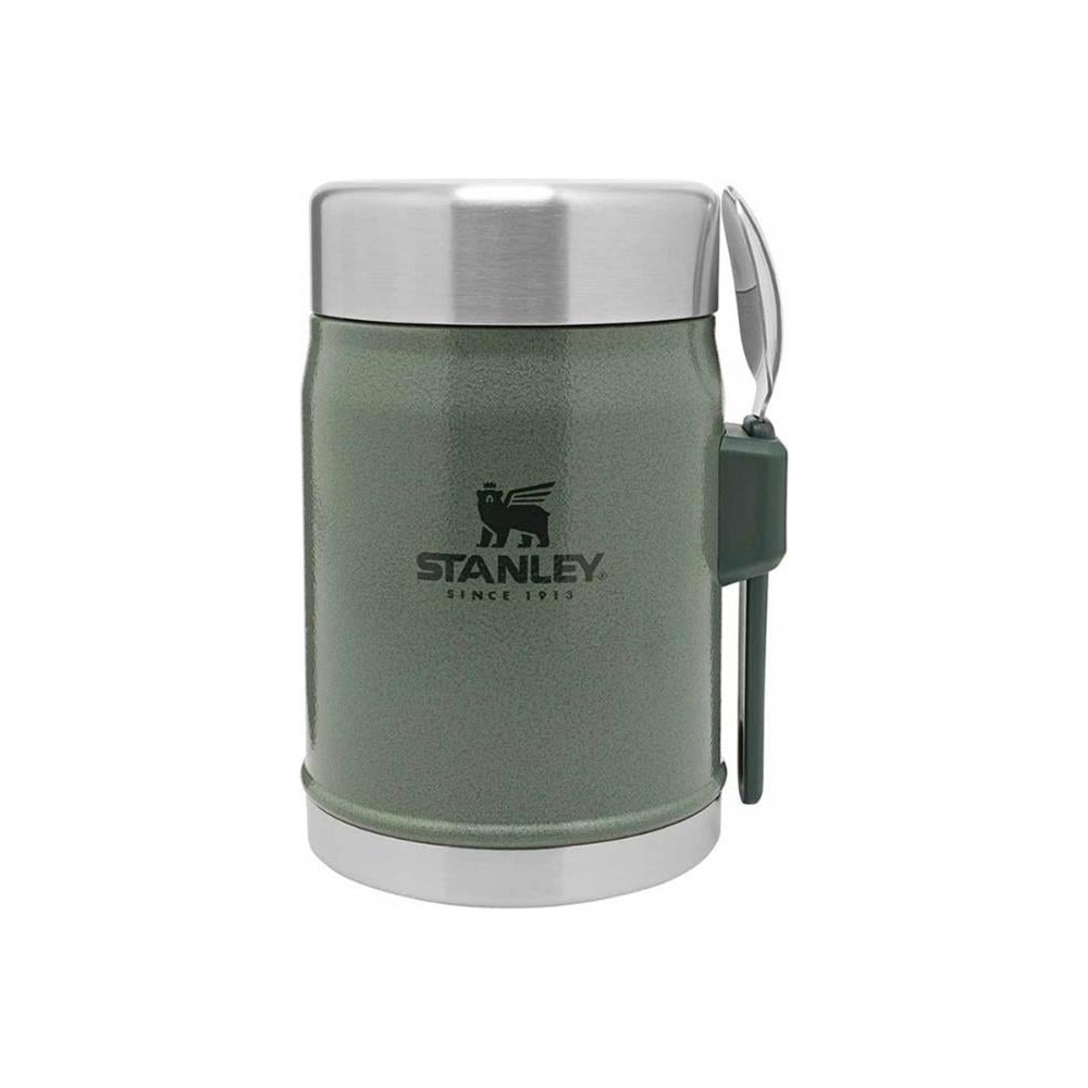 Stanley Klasik Paslanmaz Çelik Yemek Termosu Kaşıklı 0,40 LT Yeşil