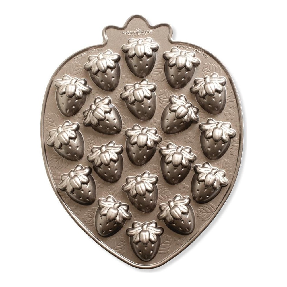 Nordic Ware Mini Çilekler Kek Kalıbı