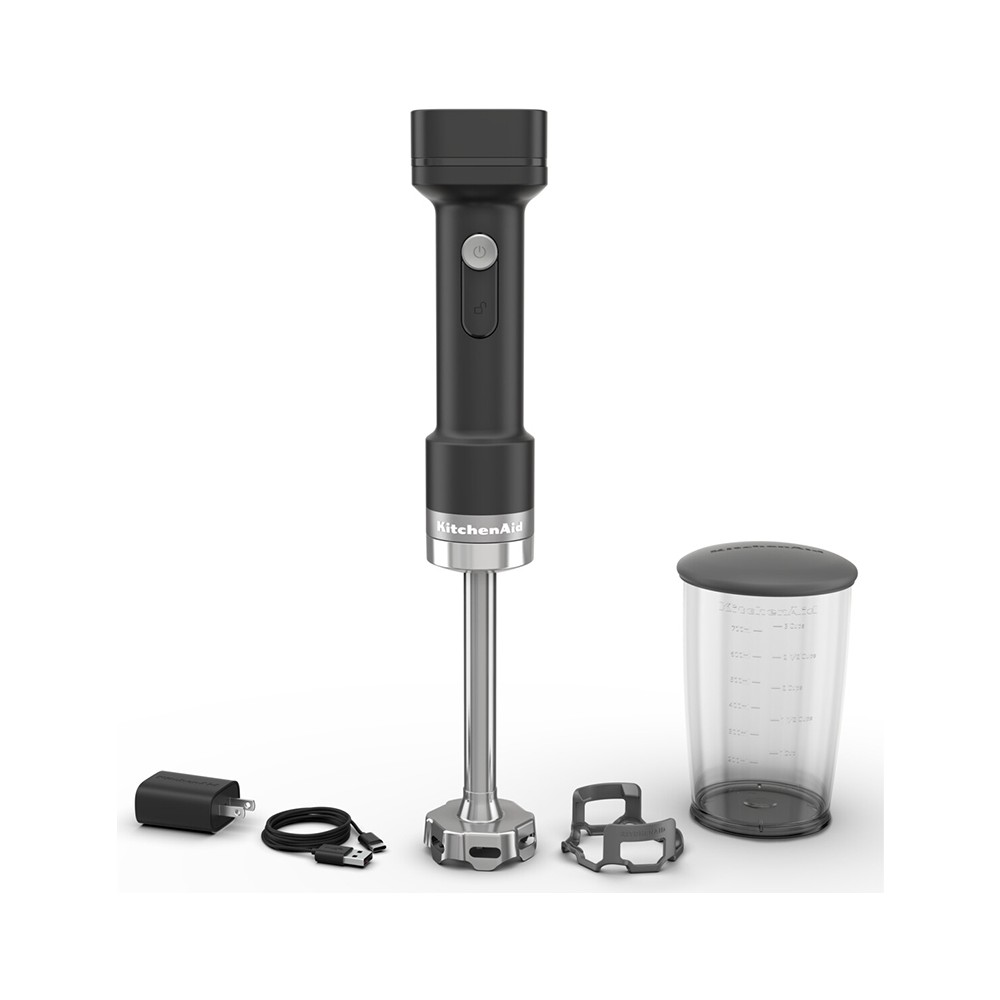 Kitchenaid Go 5KHBRV05BM Aksesuarlı El Blenderı Bataryasız Siyah