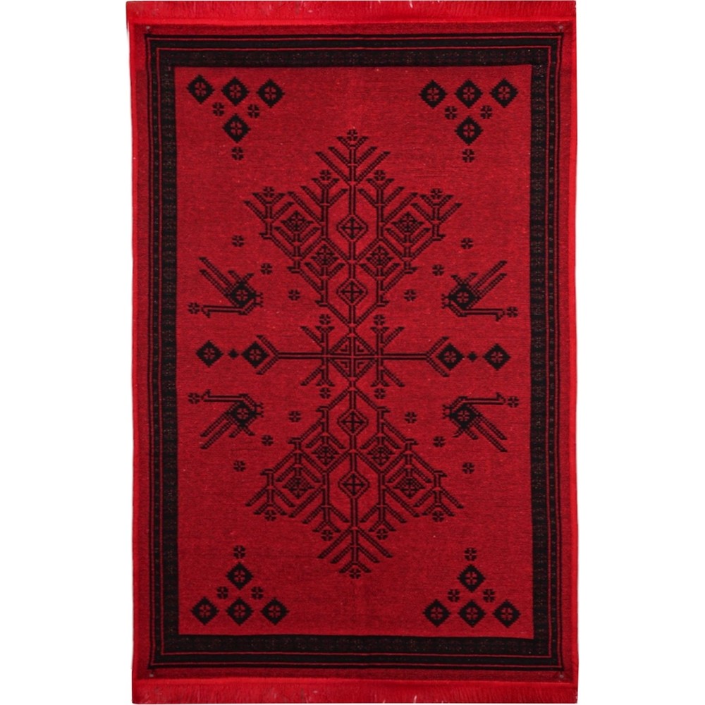 Bigghome Kilim, Makinede Yıkanabilir, Modern Desenli, 80*150 cm , SA25CY