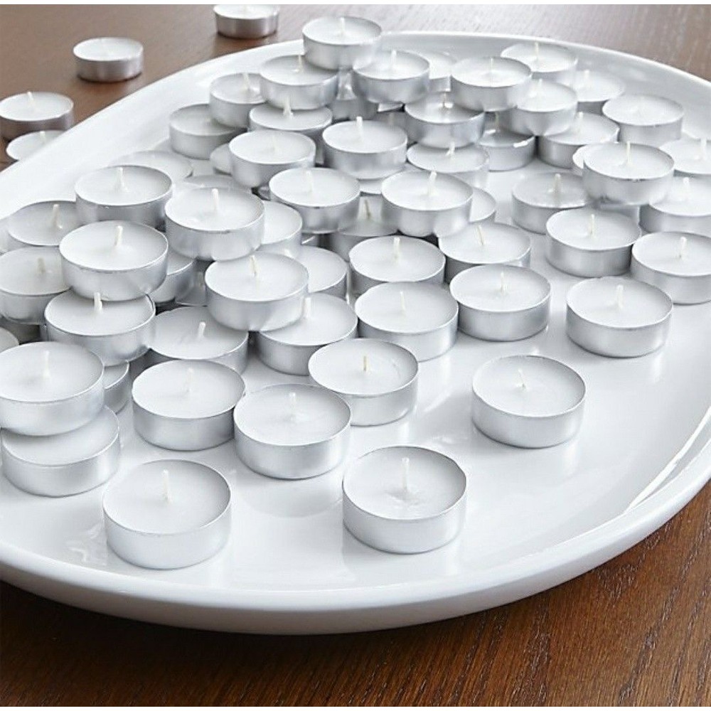 Kubbe Tea Light Mum Seti (12, 24 ve 48 Adet Seçenekleri)