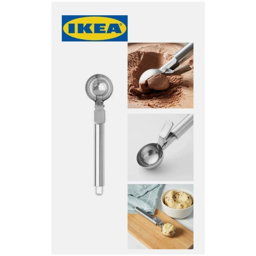 IKEA Idealısk Dondurma Kaşığı Paslanmaz Çelik 21 cm