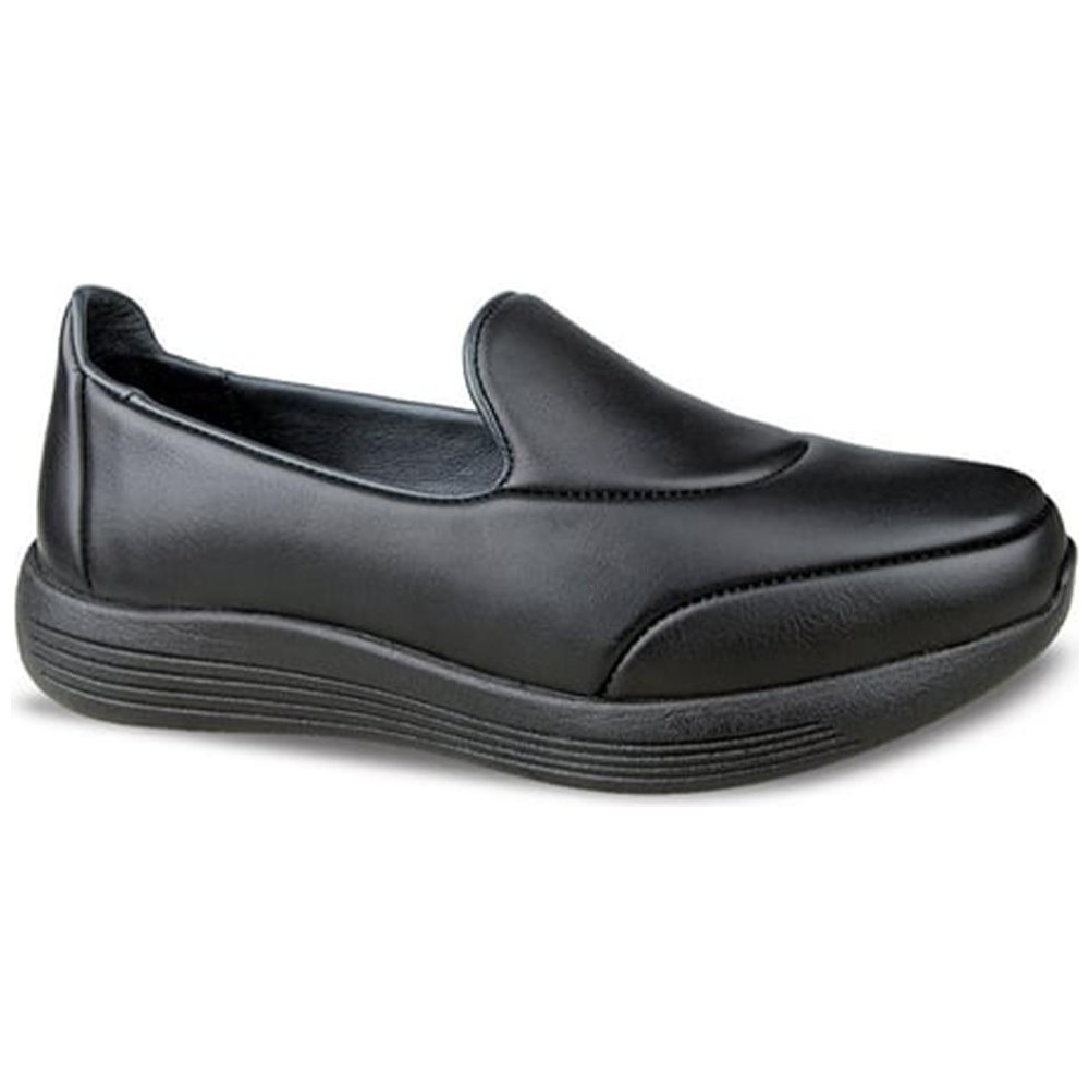 Ceyo 1000-B Kadın Comfort Ayakkabı - Siyah