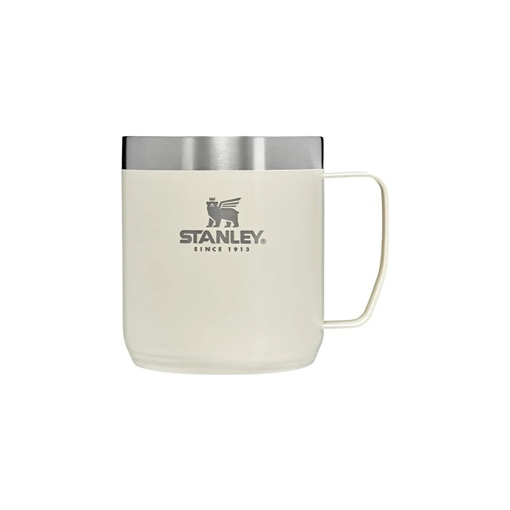 Stanley Paslanmaz Çelik Krem Renkli Everyday Camp Mug 350-450 ml Modeli / 12OZ