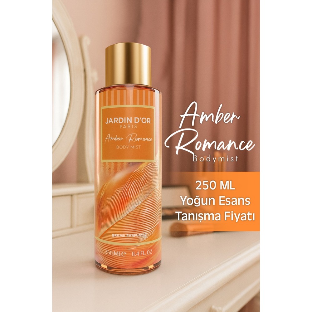 Jardin D'or Amber Romance Vücut Spreyi 250 ml Oryantal Koku Unisex Kullanım İçin