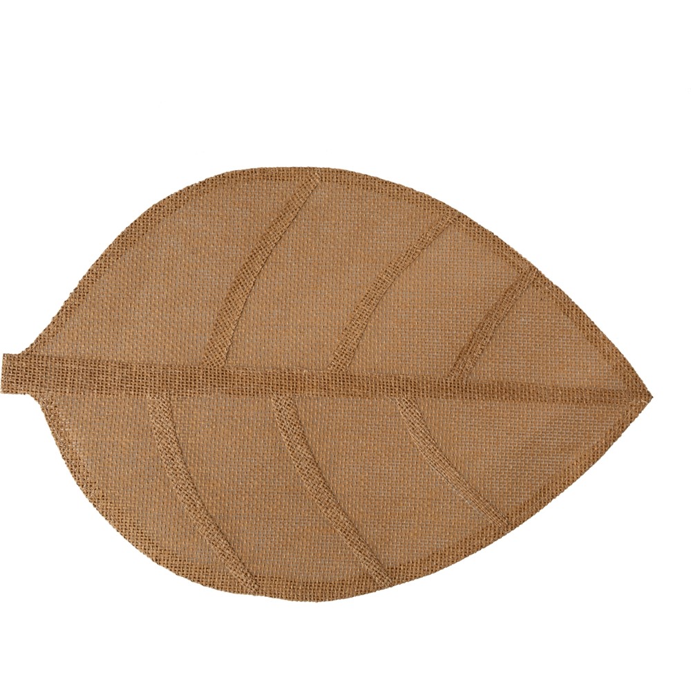 Mudo Home LEAF AMERİKAN SERVİS AÇIK KAHVERENGİ 50 CM