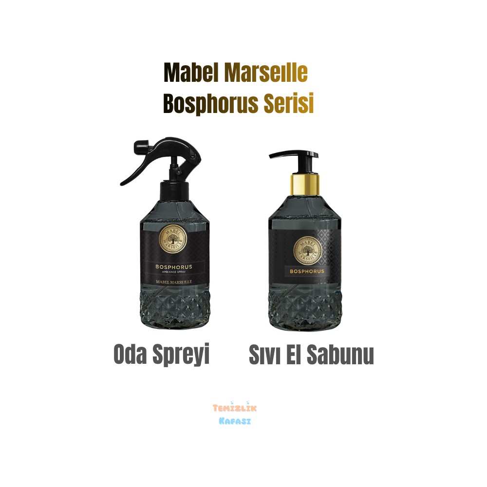 Sektör Kimya Mabel Marseille Bosphorus Oda Spreyi 500 ml ve Sıvı El Sabunu 500 ml