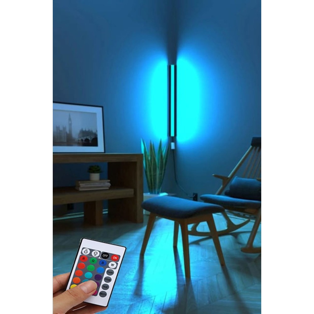 FKLIGHT Uzaktan Kumandalı LED Abajur Aplik Gece Lambası Kumandali - Rgb Model 120 cm