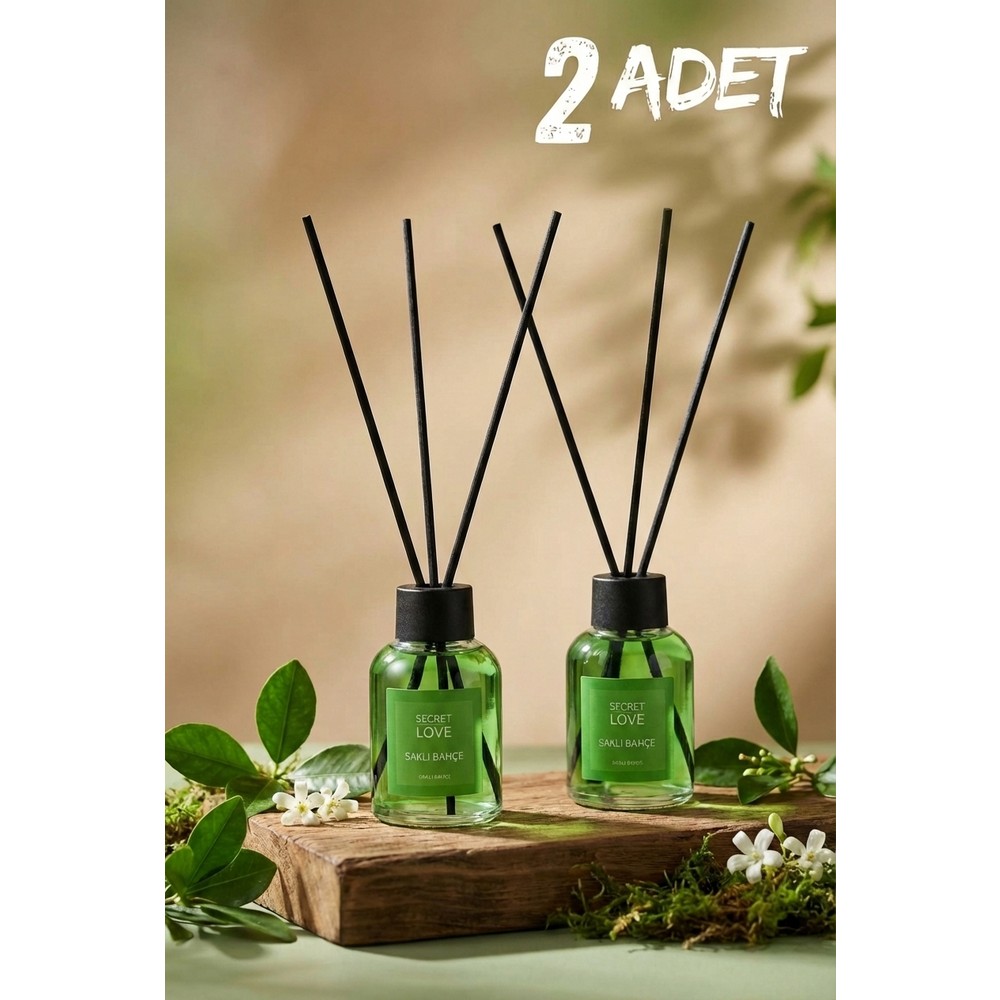 Secret of Love 2'li Oda Kokusu Çubuklu Saklı Bahçe 50 ml