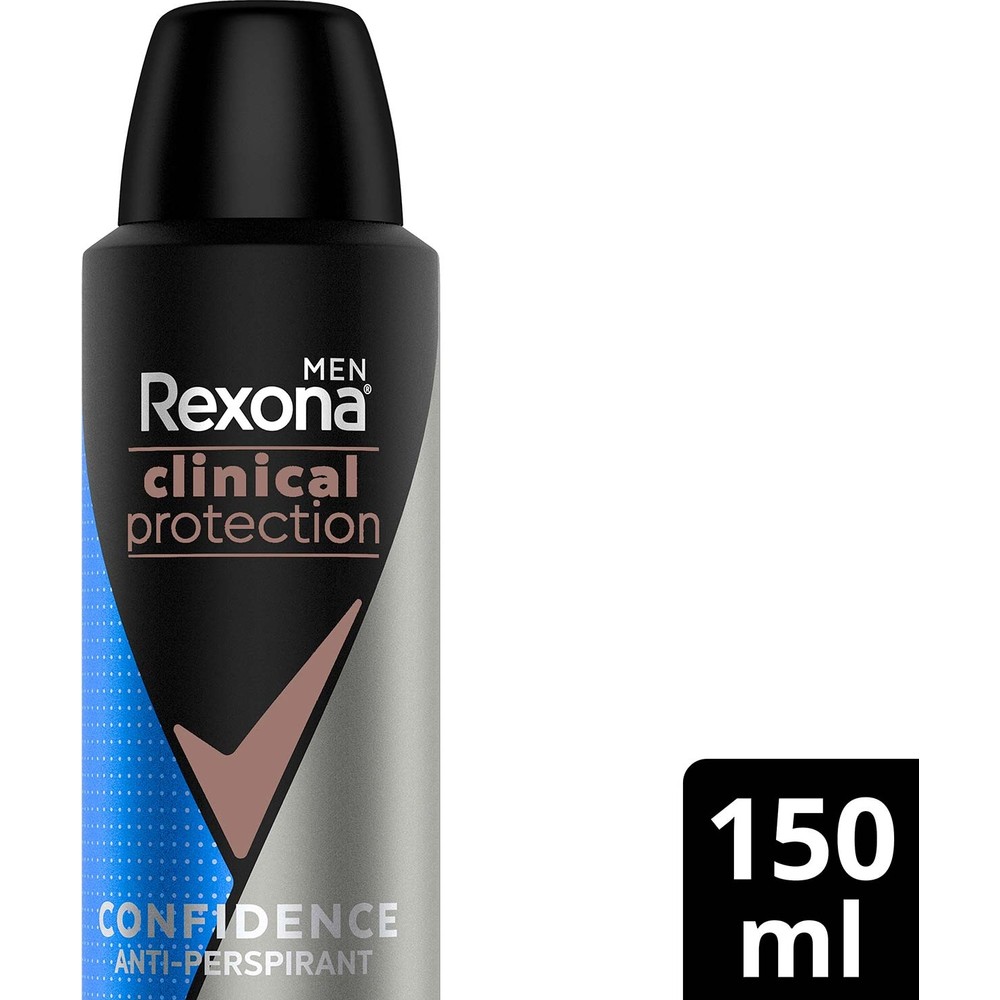 Rexona Men Clinical Protection Spray Deodorant Confidence 150 ml