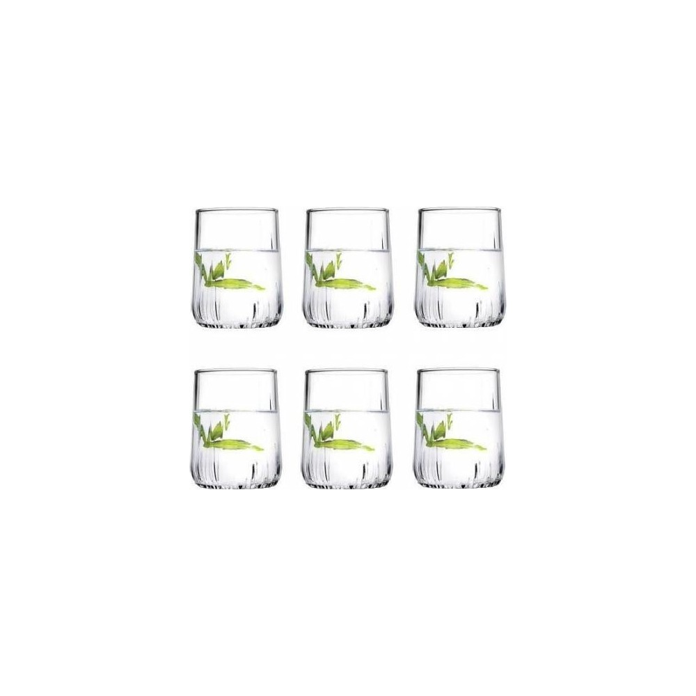 Paşabahçe 420522 Nova 6lı Desensiz Cam Kahve Yanı Su Bardağı 135 ml Şeffaf 6 Parça