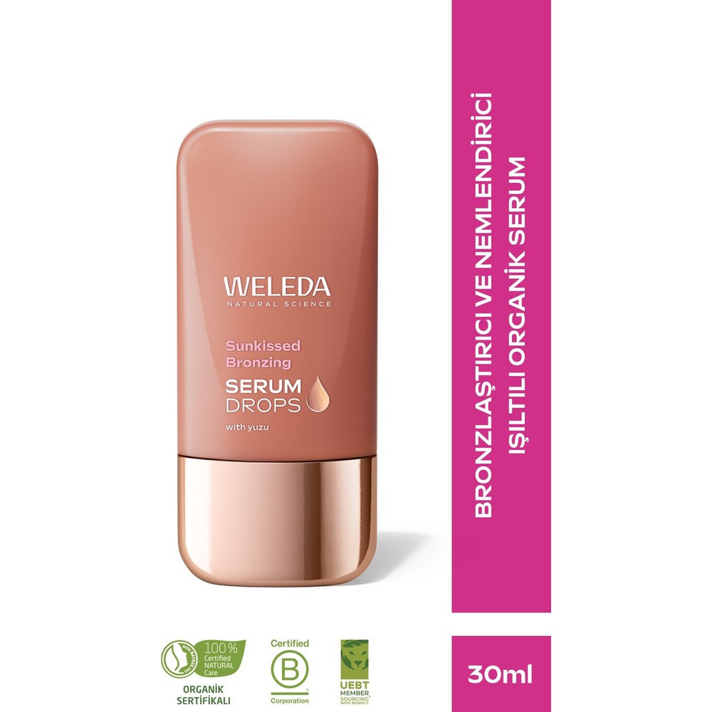 Weleda Sunkissed Bronzing Serum Drops Bronzlaştırıcı ve Nemlendirici Serum 30ML