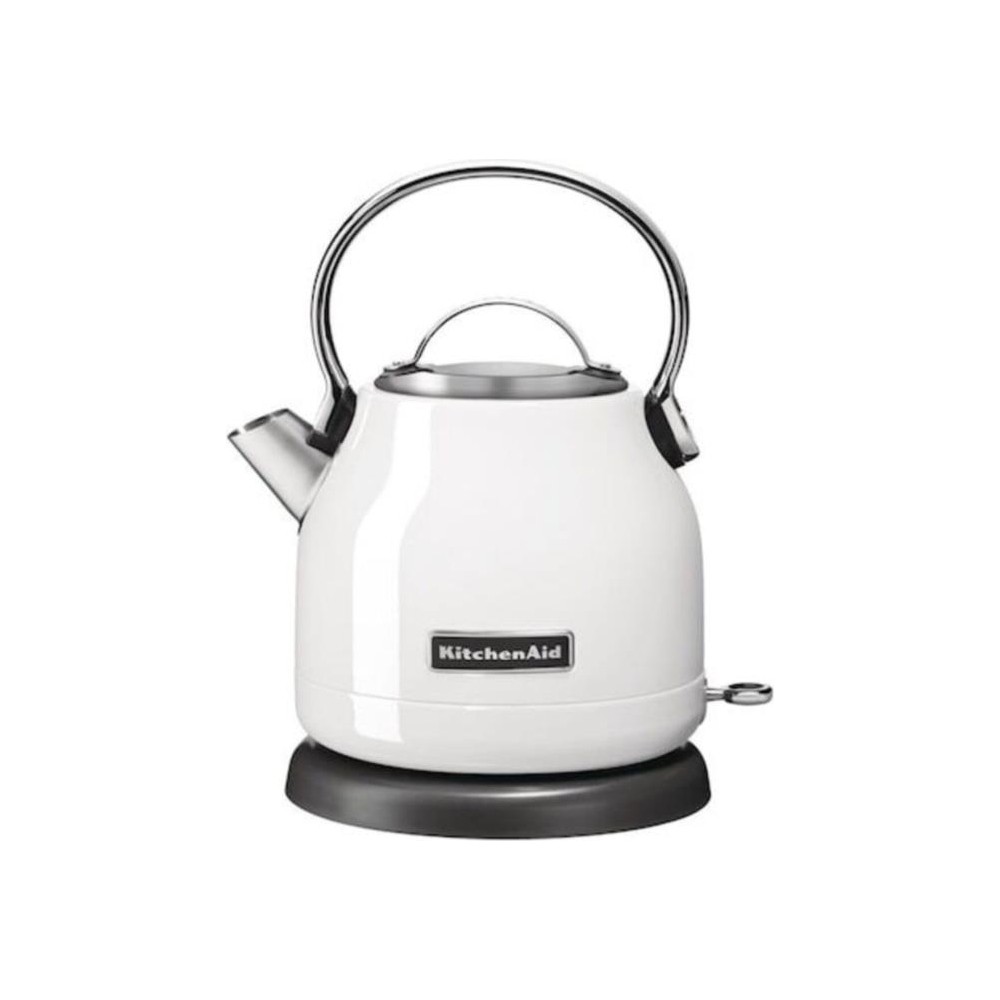 KitchenAid Classic 1,25 L Su Isıtıcısı 5KEK1222 White-EWH Paslanmaz Çelik Malzeme ile Otomatik Kapanma Özelliği