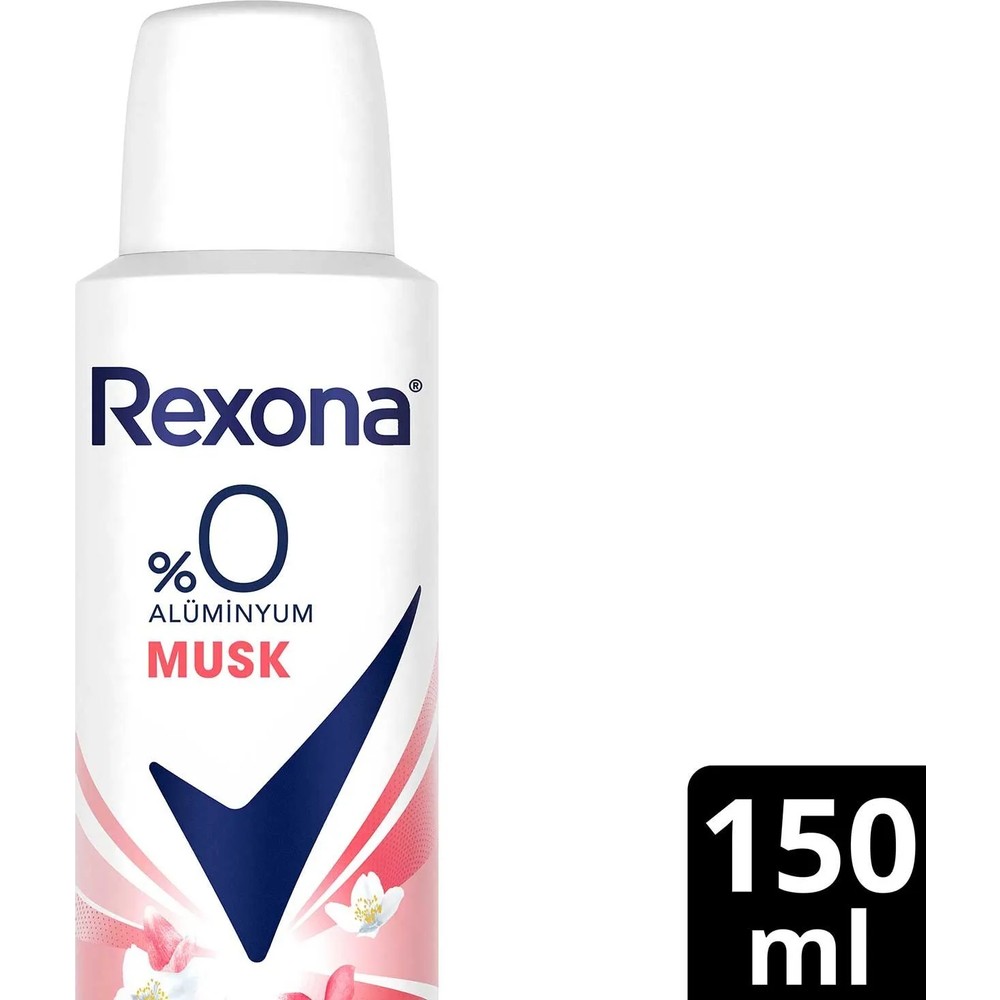 Rexona Kadın Sprey Deodorant Musk %0 Alüminyum 150 ml