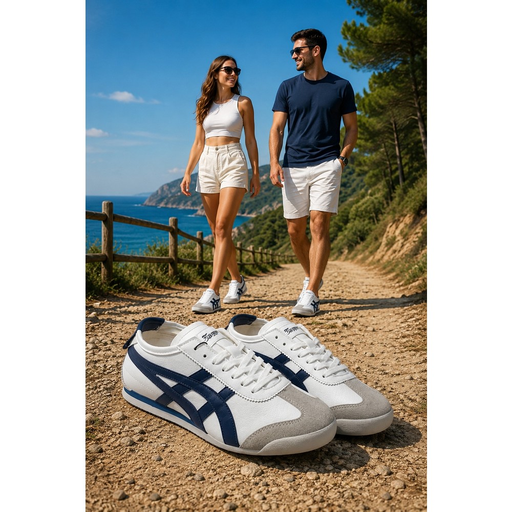 Bs Beyaz Shoes Etayger Unisex Beyaz Lacivent Casual Kısa Taban Oxford Sneakers Spor Ayakkabı