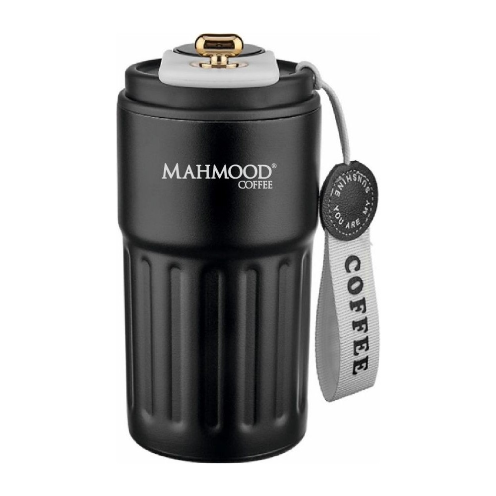 Mahmood Coffee Dereceli Siyah Termos 440 ml