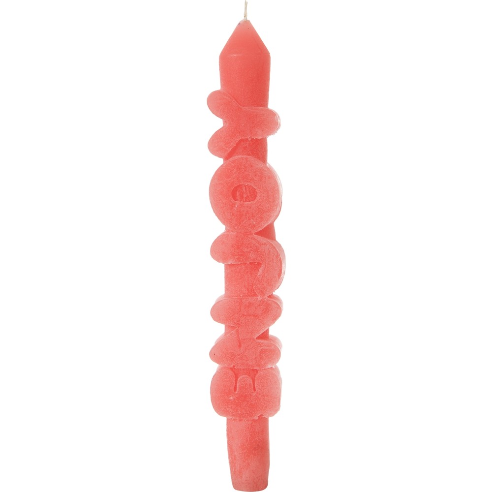 Mudo Home ENJOY ŞAMDAN MUM KIRMIZI 20 CM