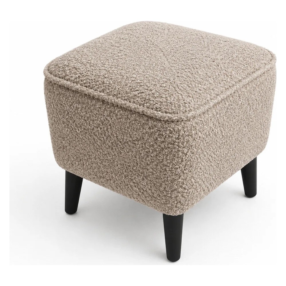 Co Art Home Dekoratif Puf & Bench 40X40 cm Ayak Uzatma Koltuğu - Bej