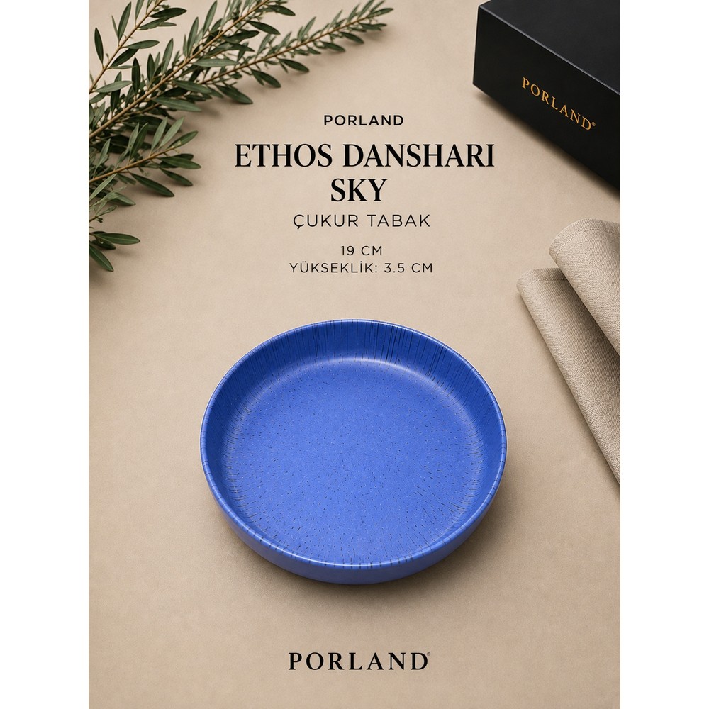 Porland Ethos Danshari Sky/earth Çukur Tabak