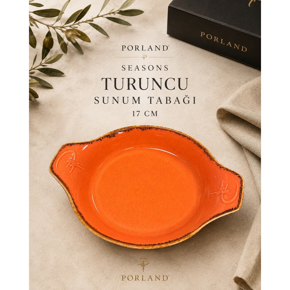 Porland Seasons Yemek Sunum Tabağı Sahan