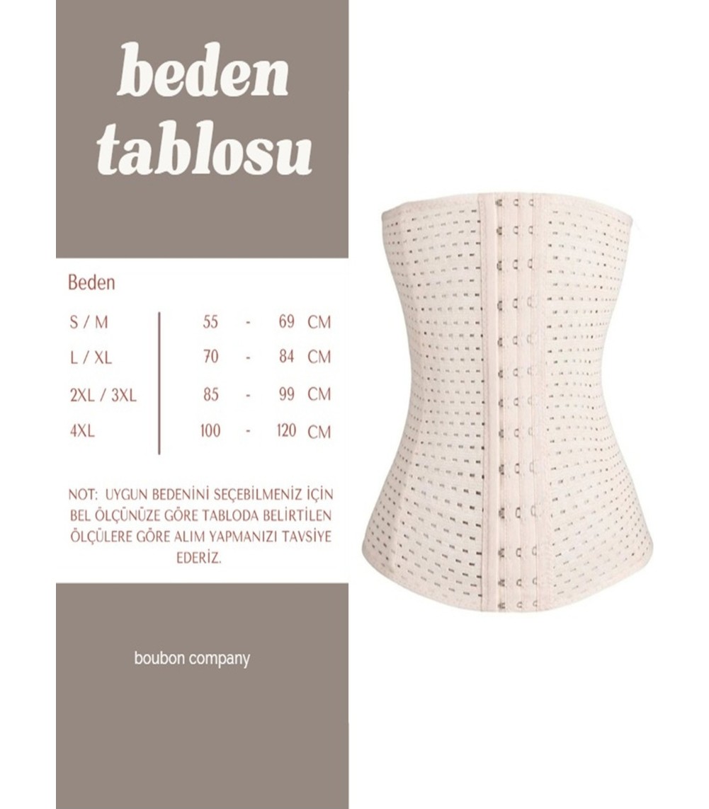 Boubon Co Ten Rengi Doğum Sonrası Lohusa Korse görsel 4