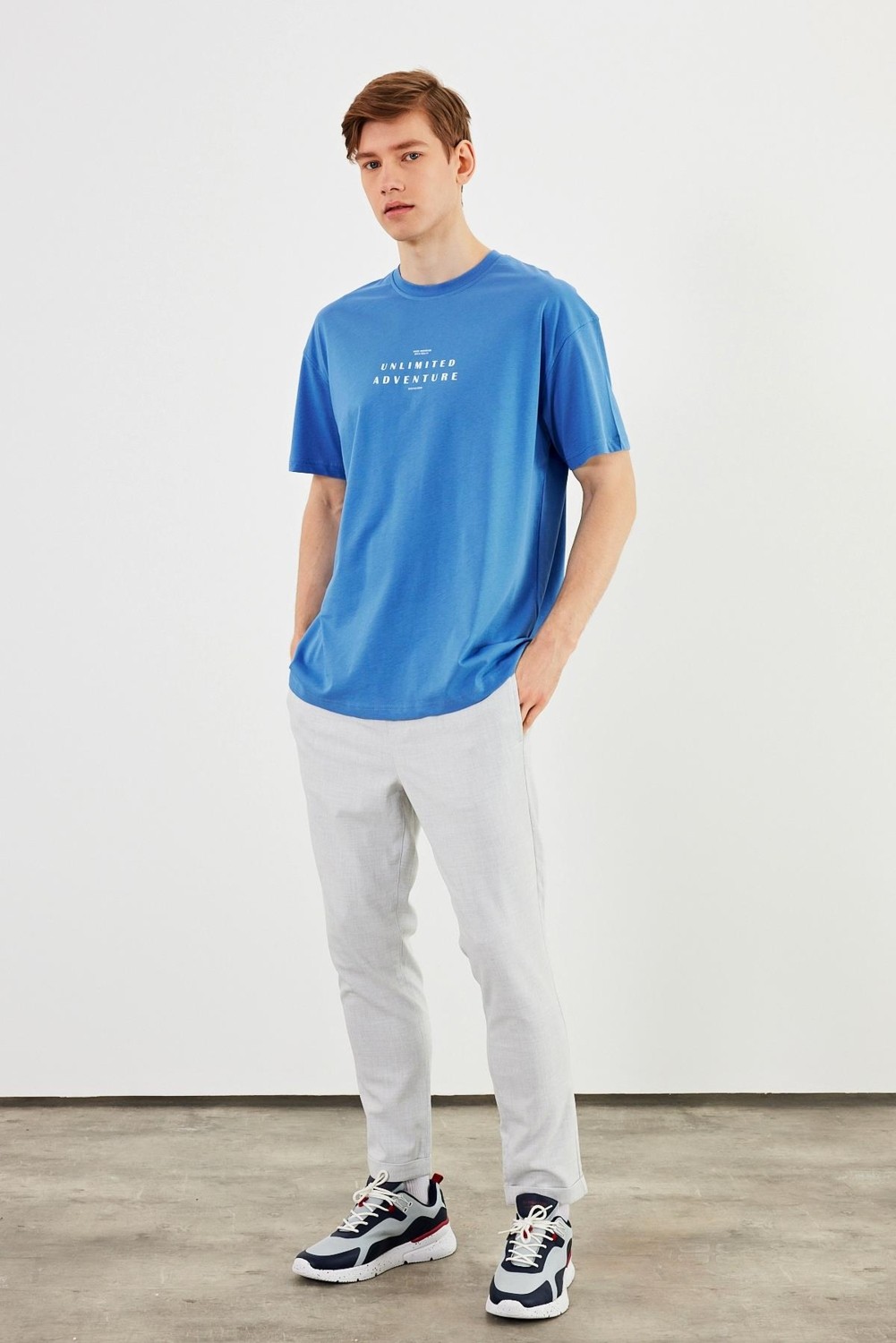 Mmetalic Leo Erkek Oversize T-Shirt görsel 5