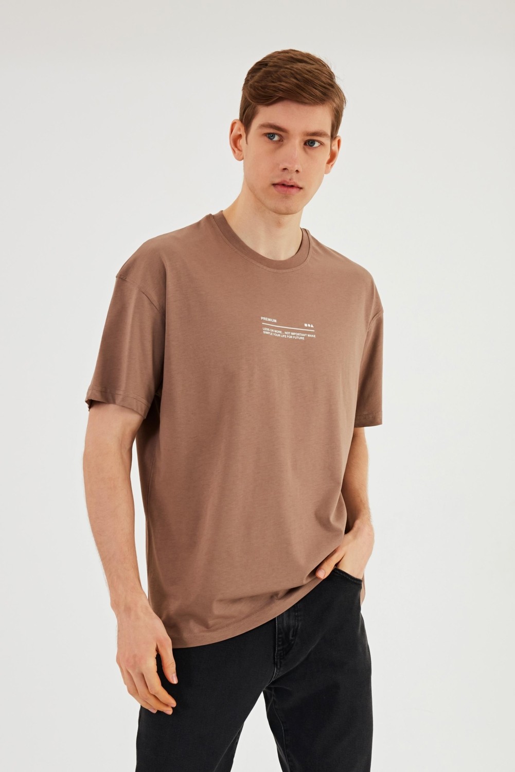Mmetalic Leo Erkek Oversize T-Shirt