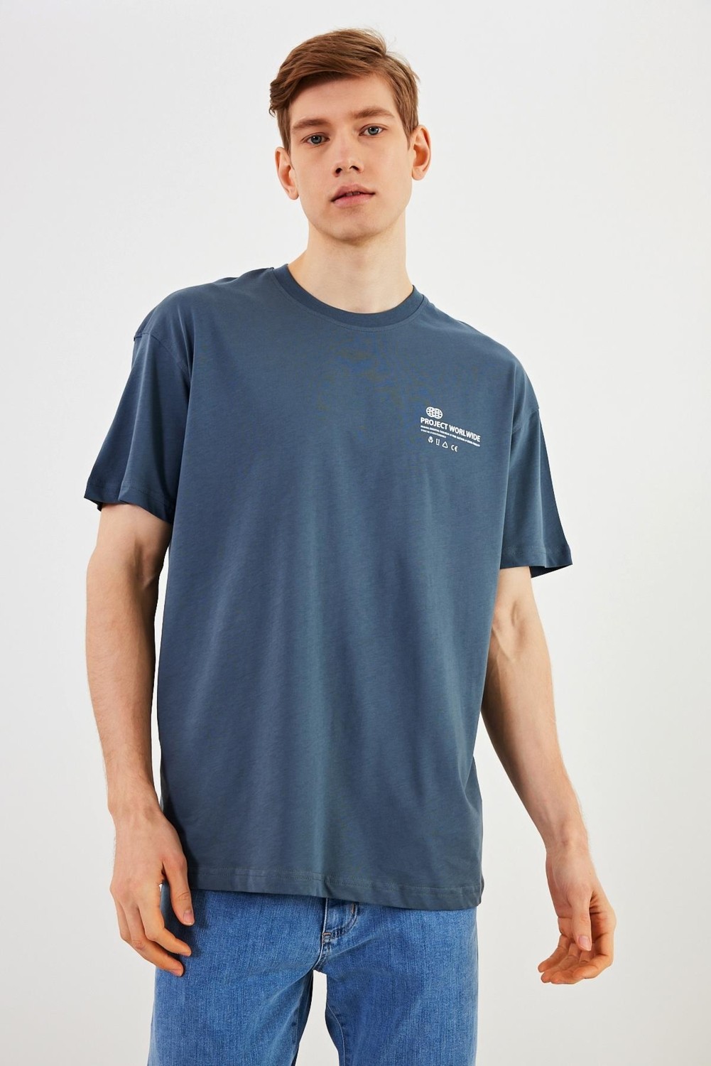 Mmetalic Leo Erkek Oversize T-Shirt görsel 8