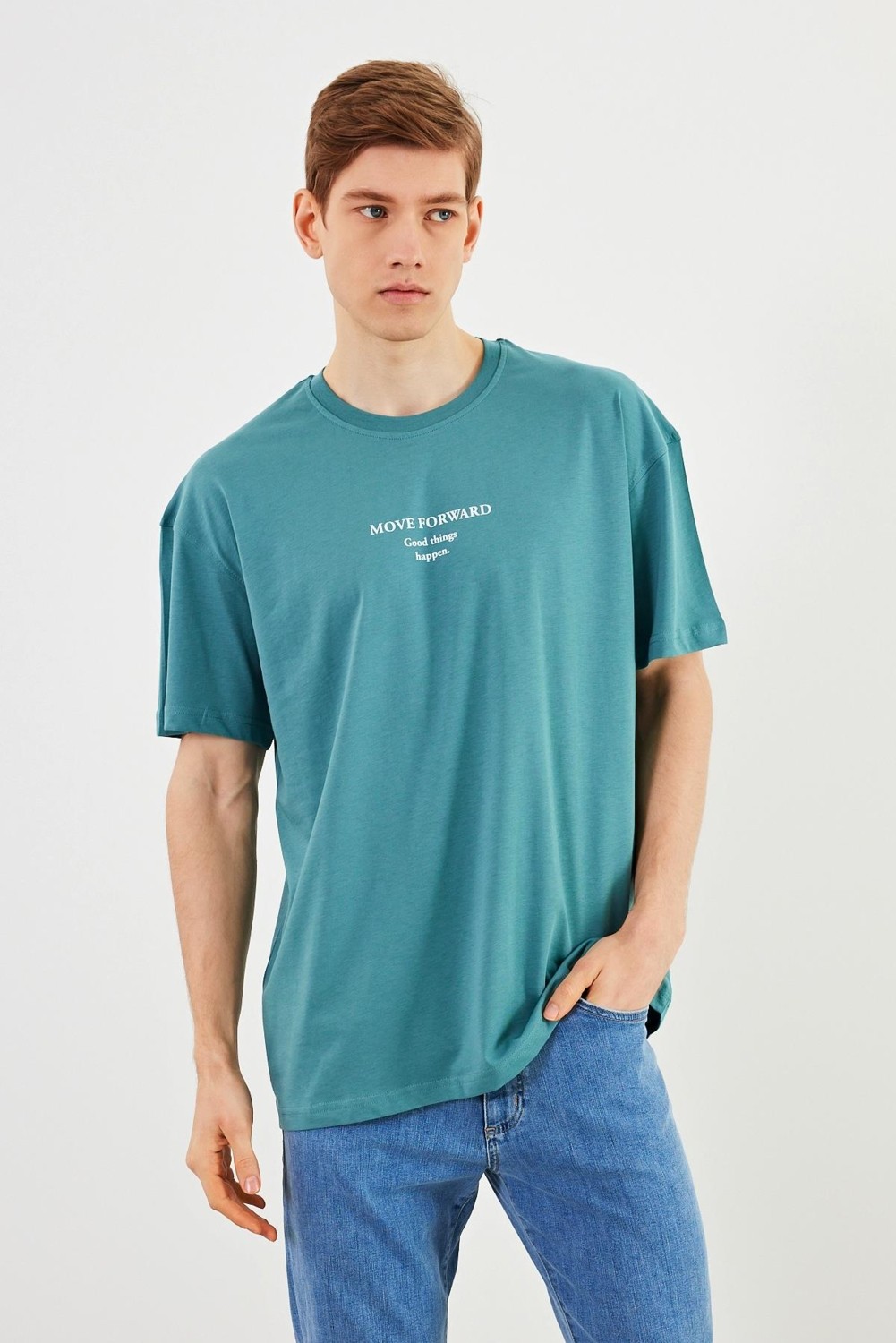 Mmetalic Leo Erkek Oversize T-Shirt