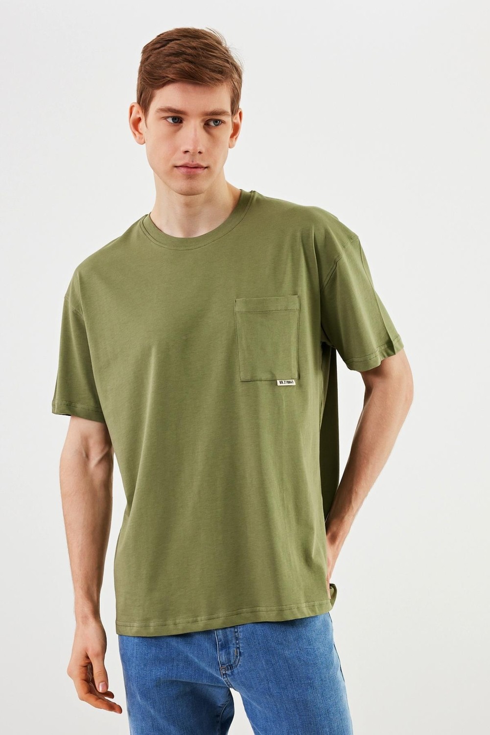 Mmetalic Leo Erkek Oversize T-Shirt görsel 3