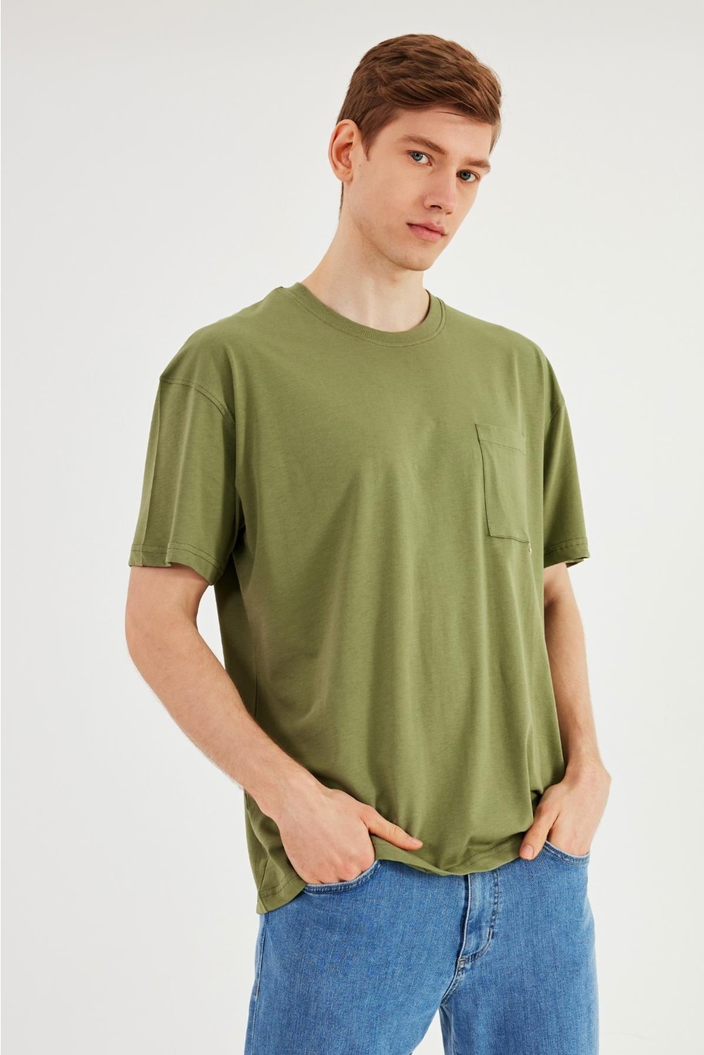 Mmetalic Leo Erkek Oversize T-Shirt görsel 4