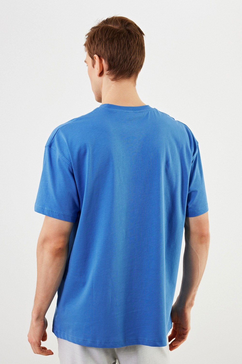 Mmetalic Leo Erkek Oversize T-Shirt görsel 7