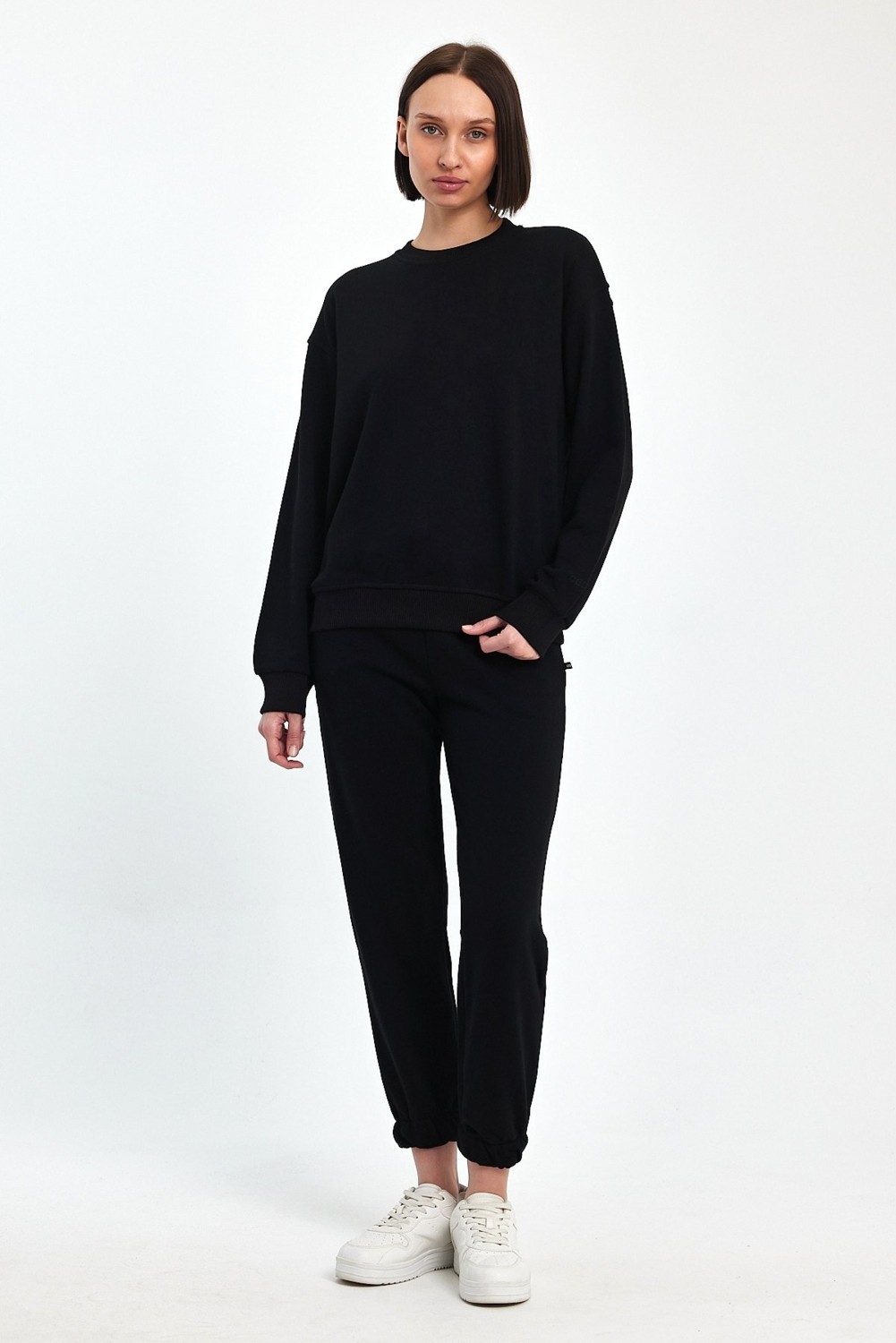 Odda Bisiklet Yaka Ince Sweatshirt görsel 2