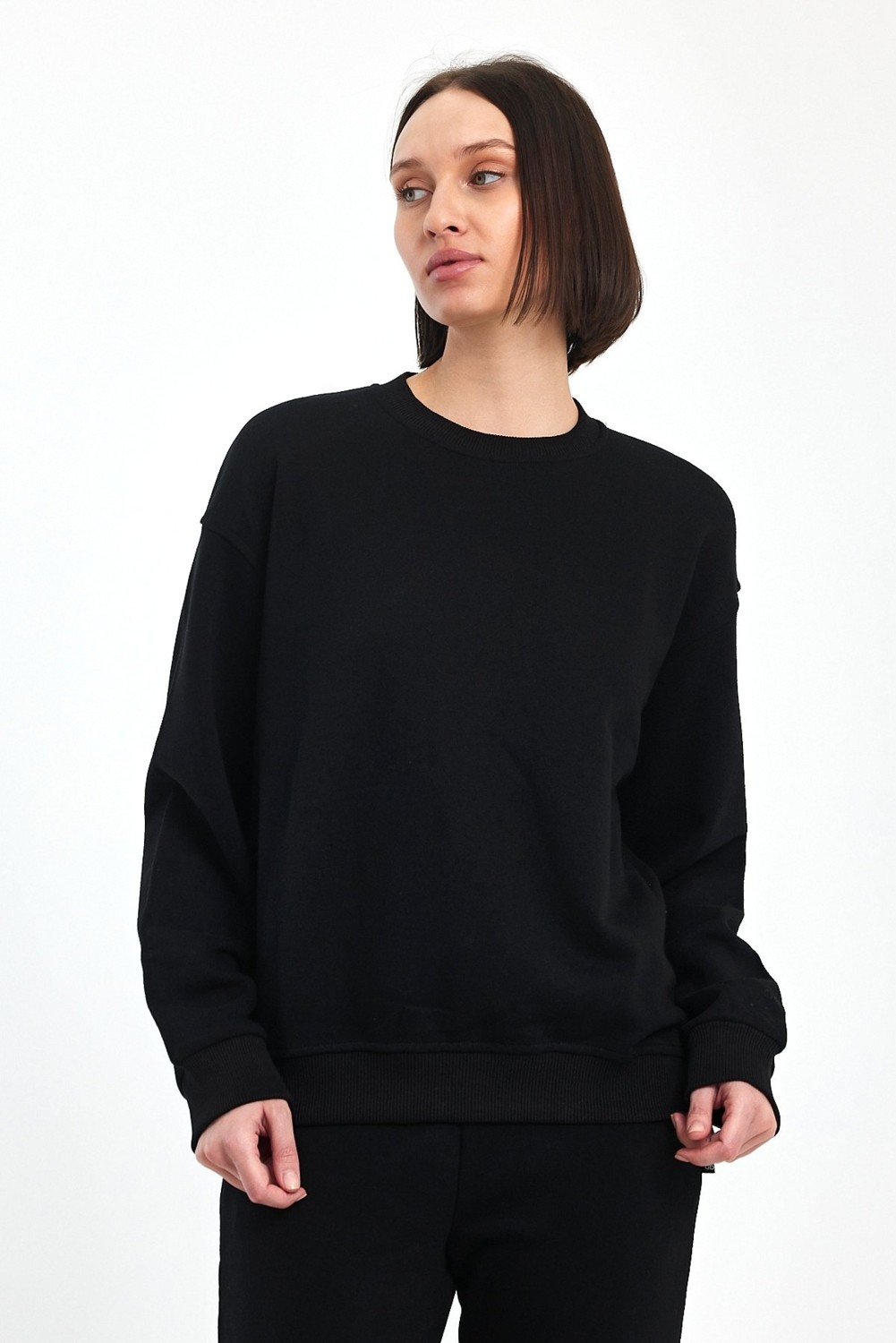 Odda Bisiklet Yaka Ince Sweatshirt görsel 5