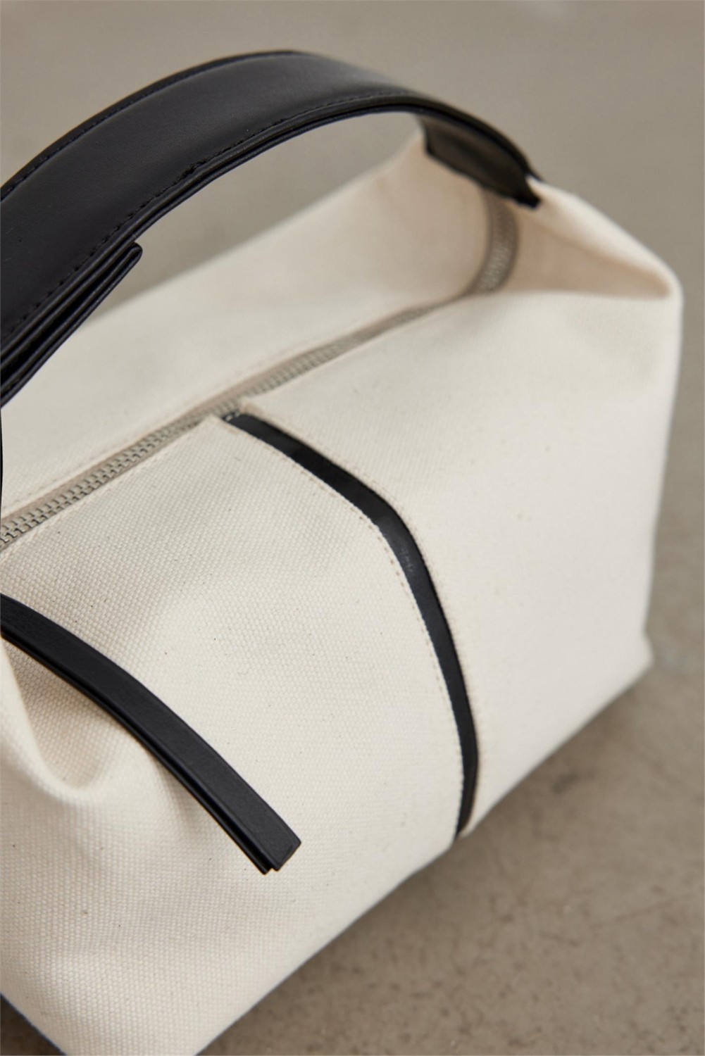 Suud Collection Krem Archi Bag görsel 4