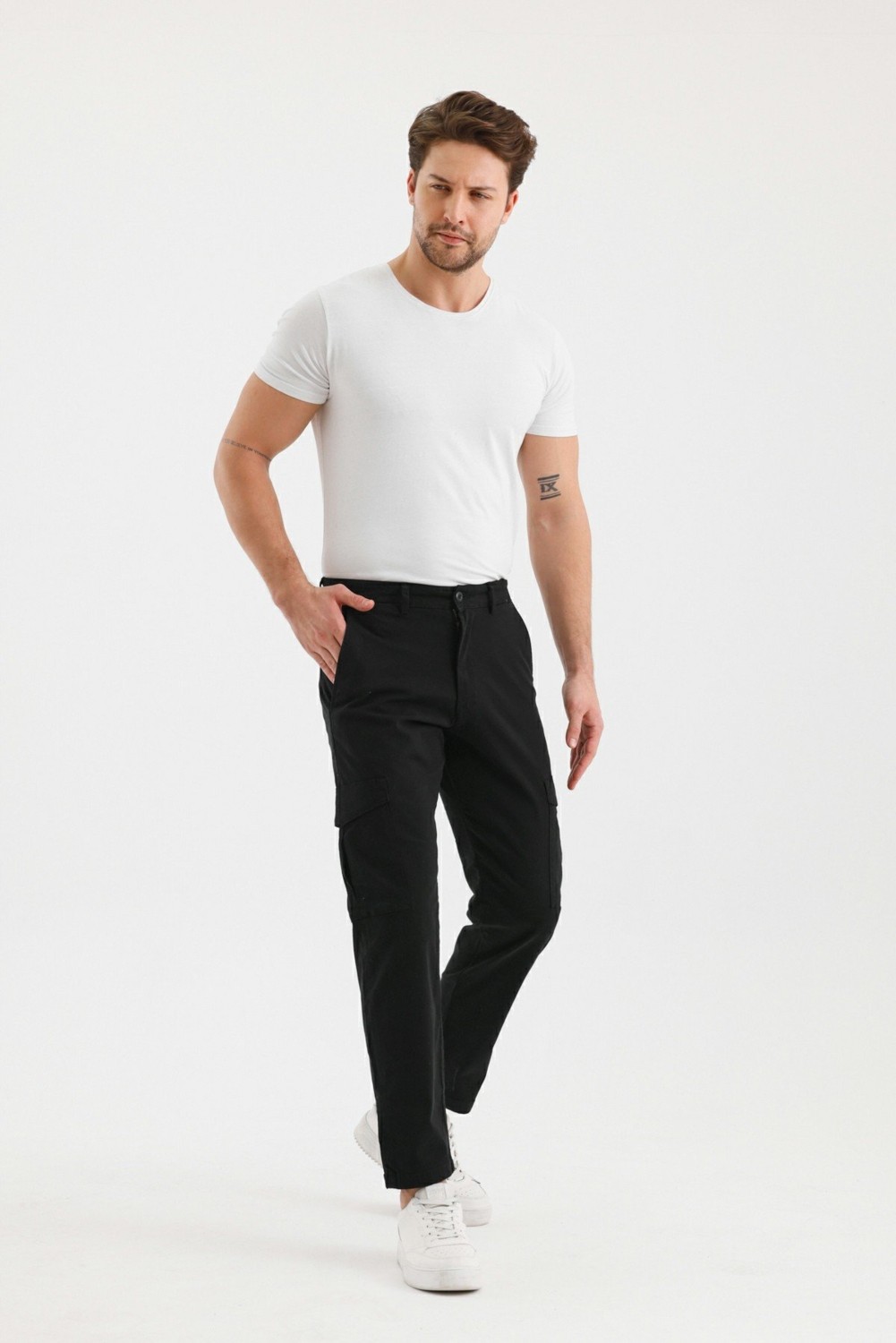 Jack & Jones Jack Jones Stace Erkek Kargo Pantolon 12274771 görsel 2