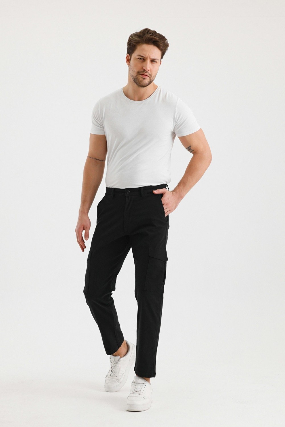 Jack & Jones Jack Jones Stace Erkek Kargo Pantolon 12274771 görsel 3