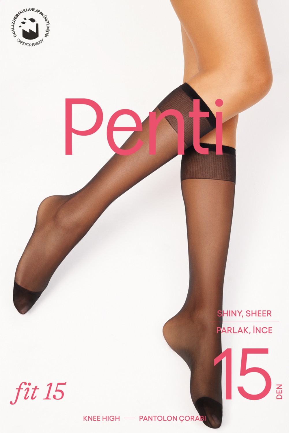 Penti Fit 15 Antrasit Pantolon Çorap görsel 2