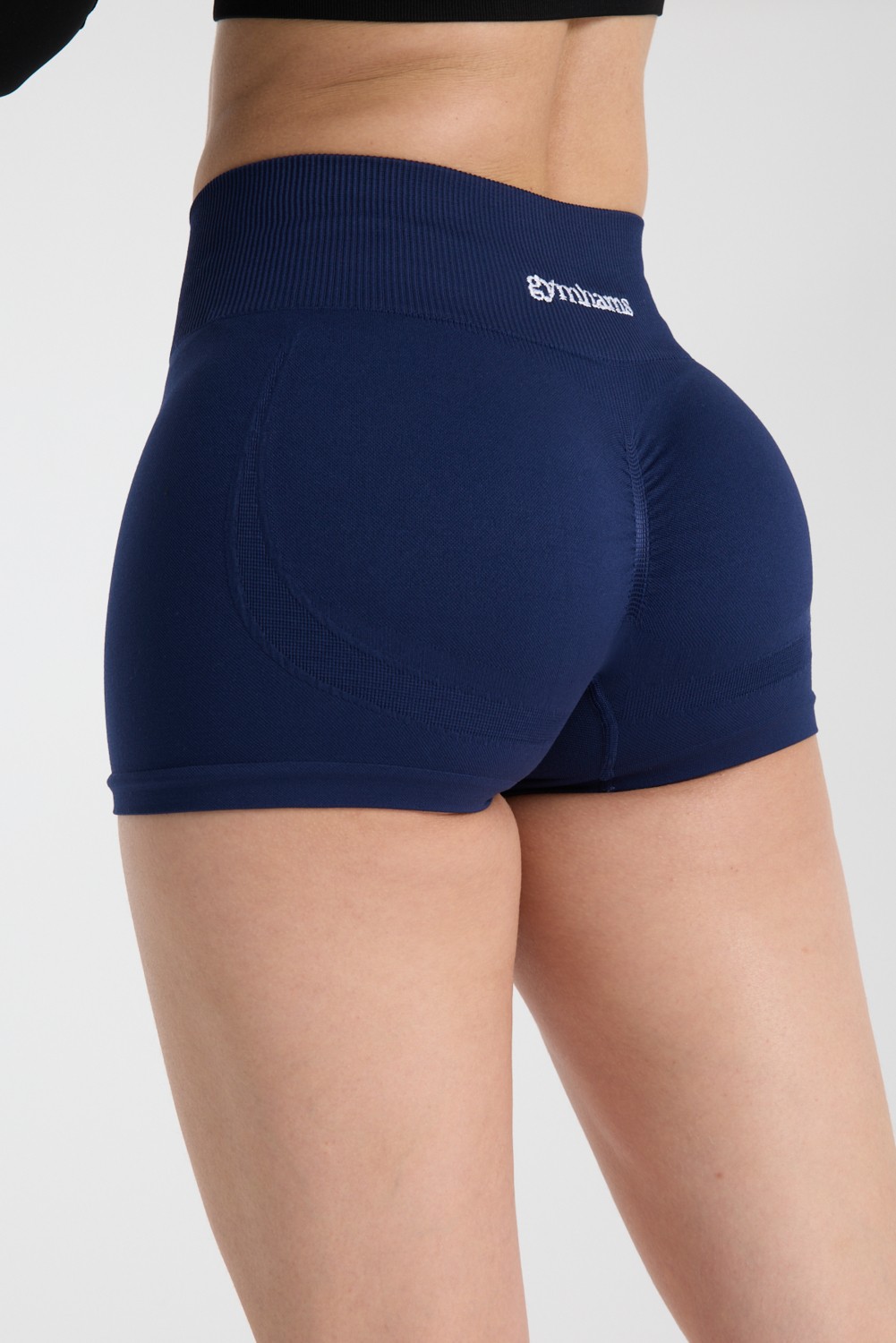 Gymhams Drop Mini Shorts Kalça Büzgülü Süper Mini Şort, Push-Up Etkili Toparlayıcı & Şekillendirici