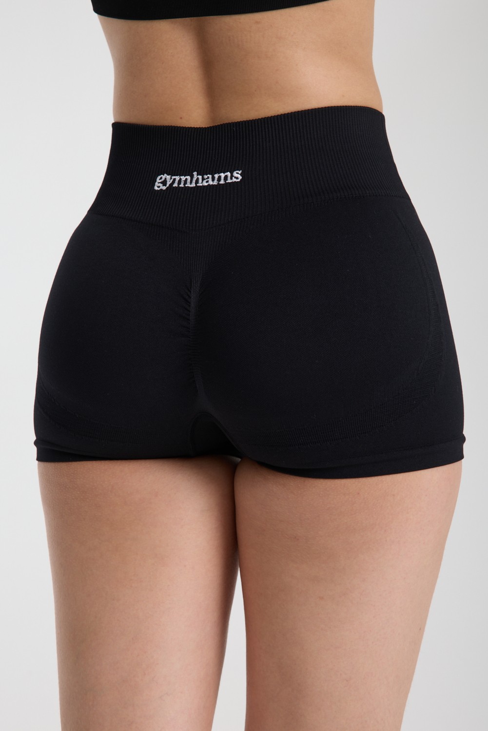 Gymhams Drop Mini Shorts Kalça Büzgülü Süper Mini Şort, Push-Up Etkili Toparlayıcı & Şekillendirici görsel 2
