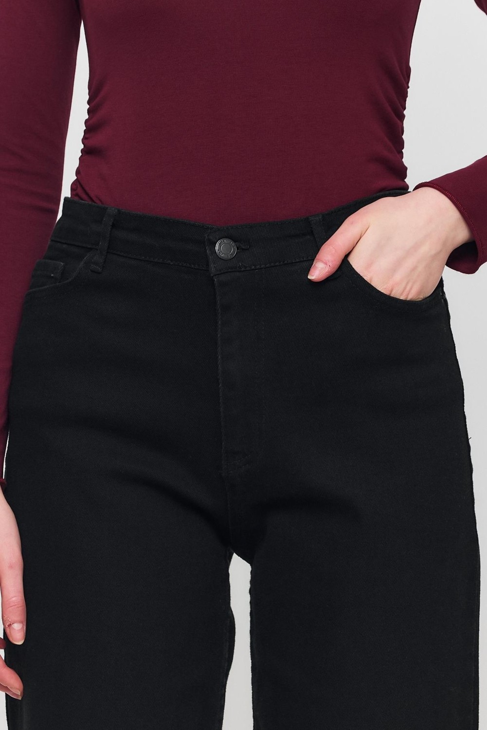Rays 11104 Likralı Bol Paça Pantolon Buz görsel 4