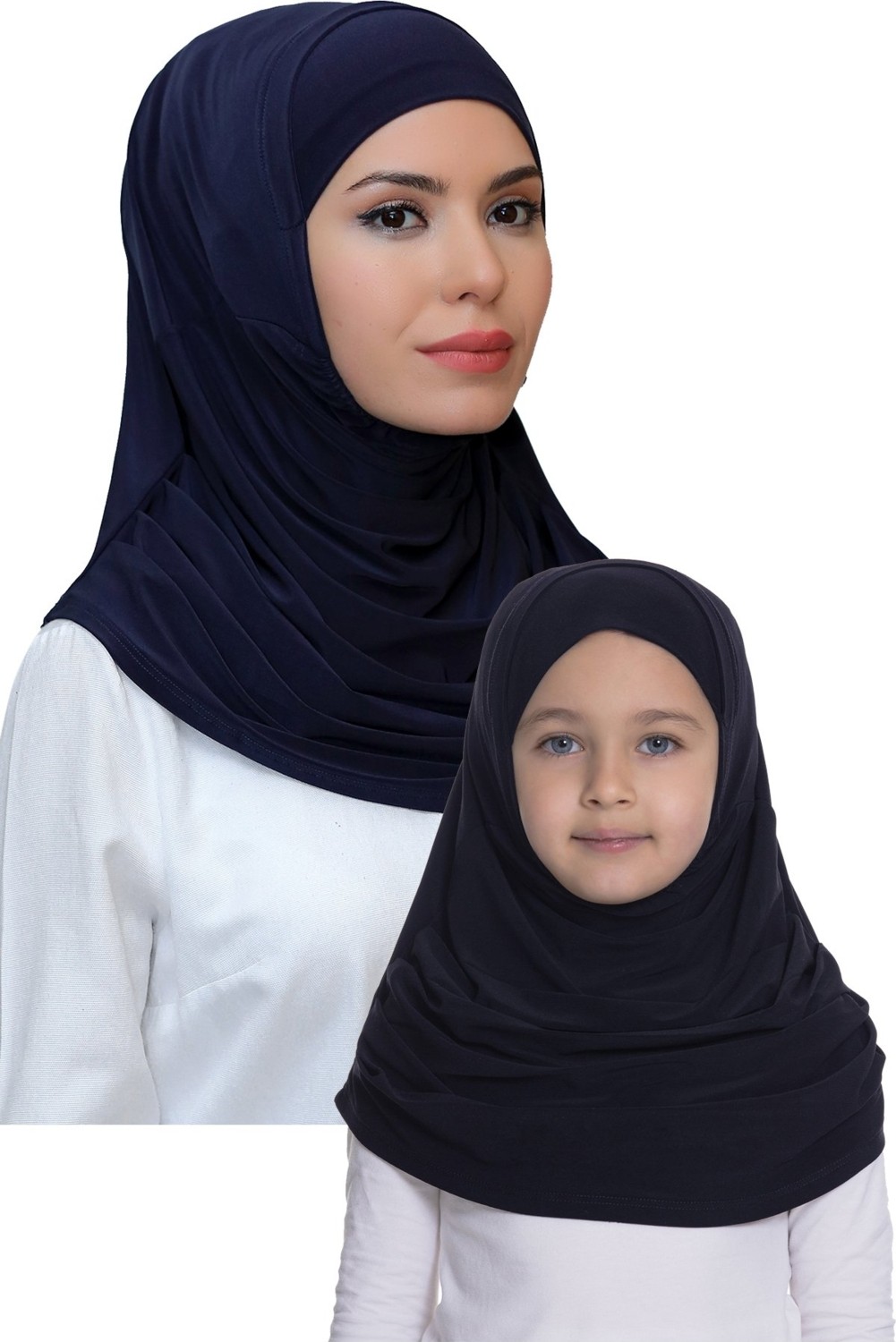 Hürrem Bone Haki Pratik Anne Kız Kombin Tesettür Eşarp Sandy Kendinden Boneli 129078_09 görsel 4