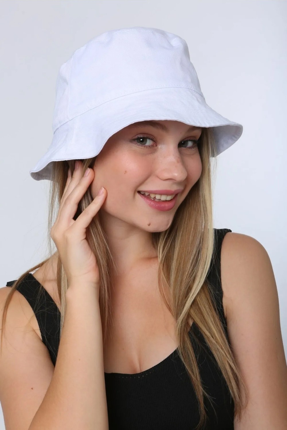 Remsa Mayo Pamuk Bucket Şapka RŞ-110 Bej görsel 8