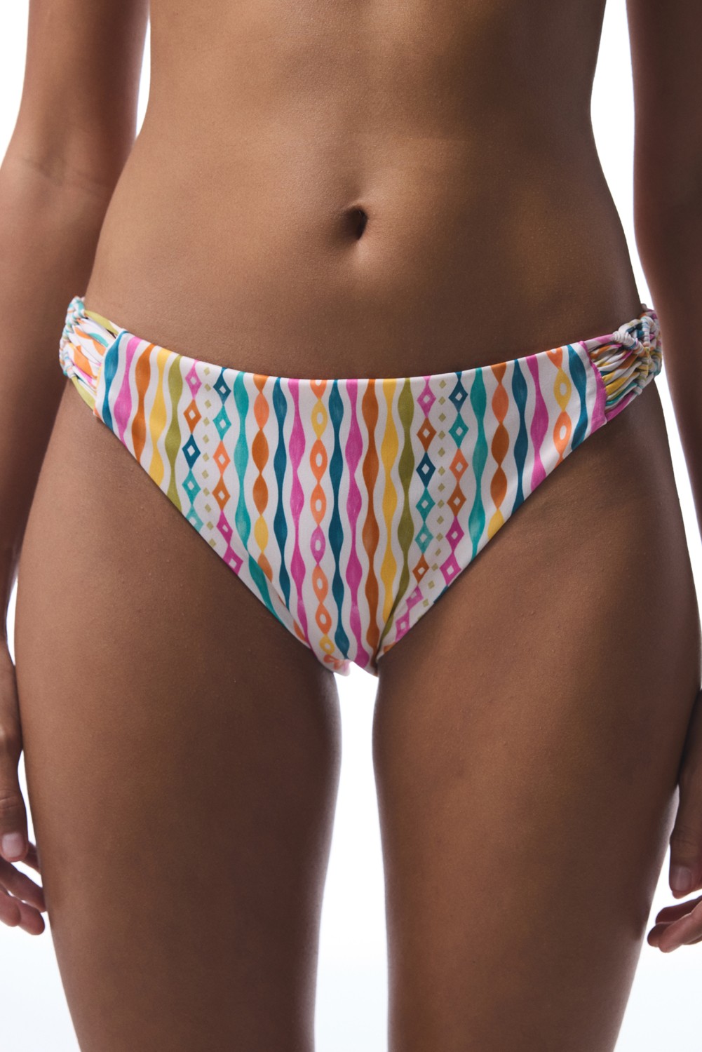 Penti Çizgili Mae Makrome Bikini Altı
